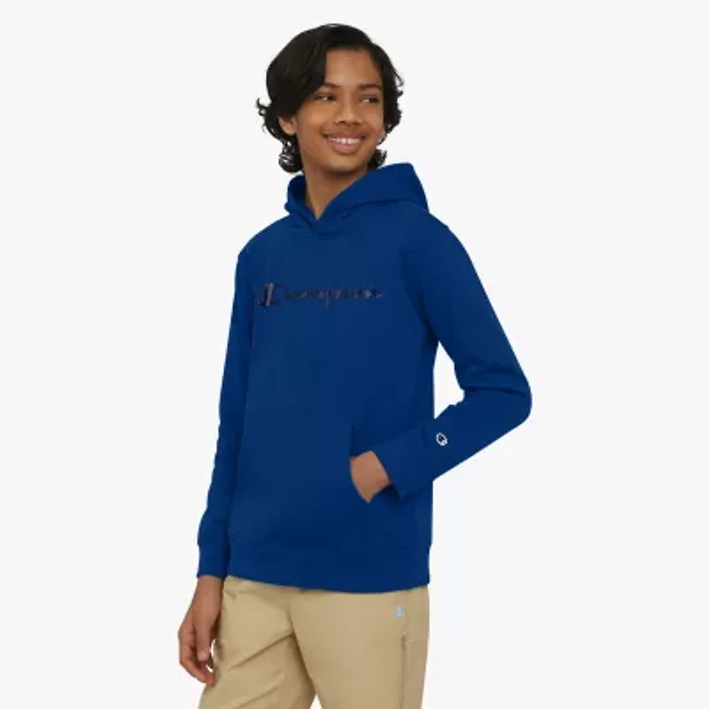 Champion Big Kid Boys Long Sleeve Fleece Active Hoodie