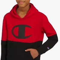 Champion Big Kid Boys Long Sleeve Fleece Active Hoodie