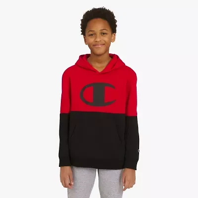 Champion Big Kid Boys Long Sleeve Fleece Active Hoodie