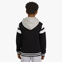 Champion Big Kid Boys Fleece Midweight Varsity Jacket