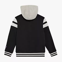 Champion Big Kid Boys Fleece Midweight Varsity Jacket