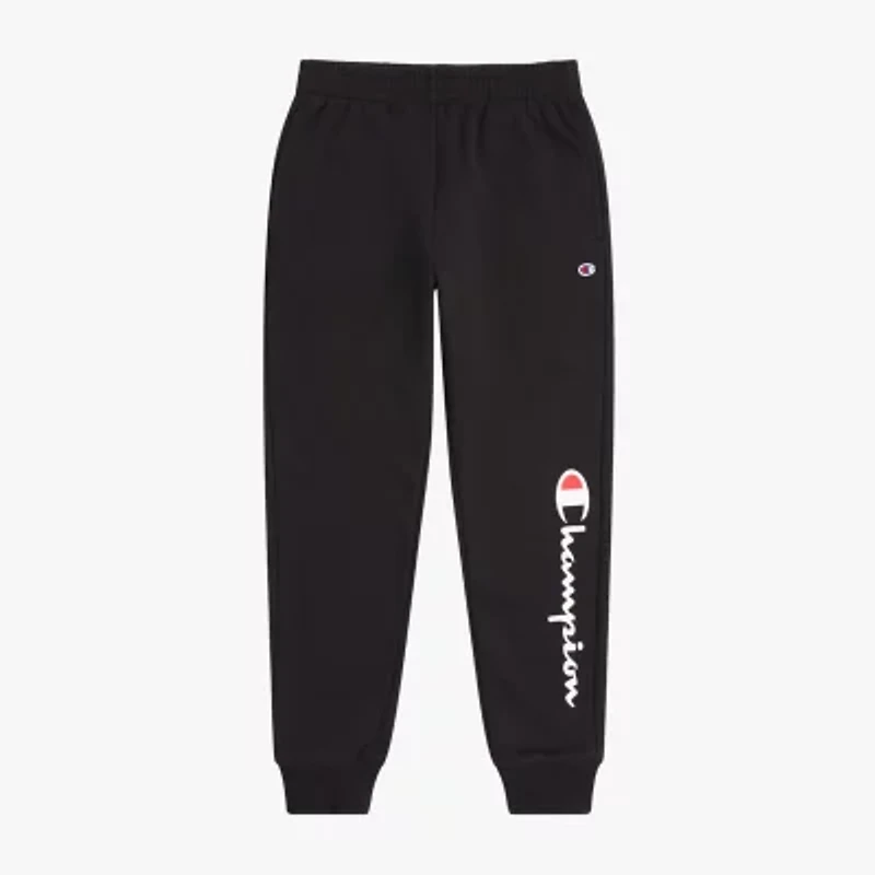 Champion Big Kid Boys Cuffed Mid Rise Regular Fit Jogger Pant