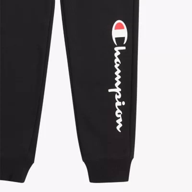 Champion Big Kid Boys Cuffed Mid Rise Regular Fit Jogger Pant