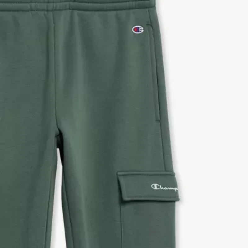 Champion Big Kid Boys Cuffed Mid Rise Regular Fit Jogger Pant