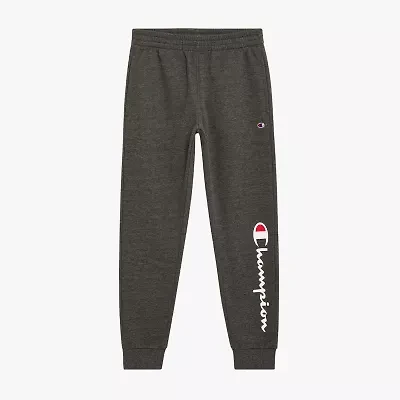 Champion Big Kid Boys Cuffed Mid Rise Regular Fit Jogger Pant