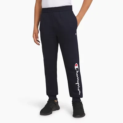 Champion Big Kid Boys Cuffed Mid Rise Regular Fit Jogger Pant