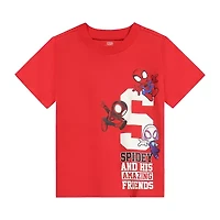 Toddler Boys 3-pc. Spiderman Short Set