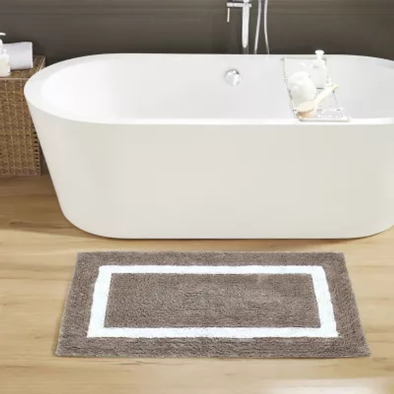 Better Trends Hotel Collection Cotton Reversible Bath Rug