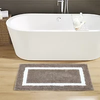 Better Trends Hotel Collection Cotton Reversible Bath Rug