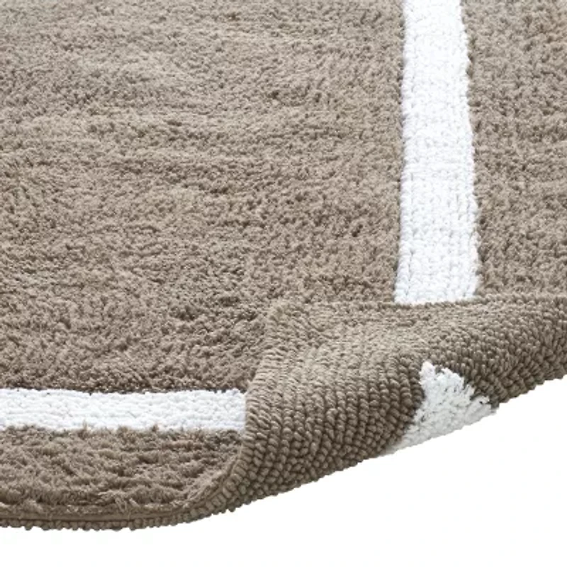 Better Trends Hotel Collection Cotton Reversible Bath Rug