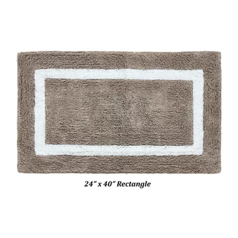 Better Trends Hotel Collection Cotton Reversible Bath Rug
