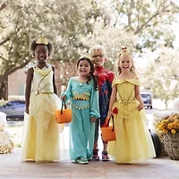 Disney Collection Tiana Role Play Girls Dress Up Costume