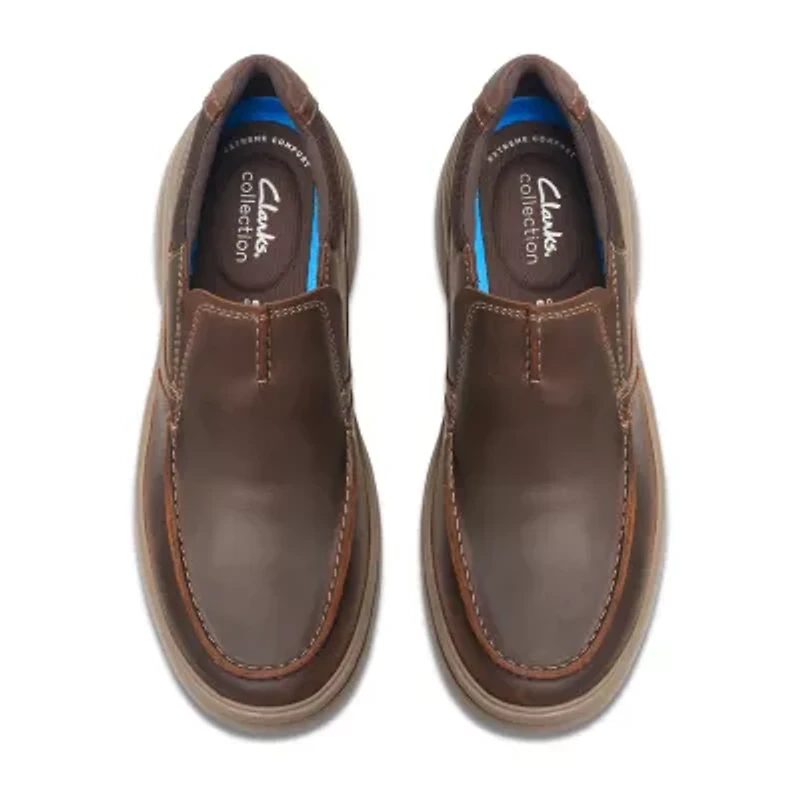 Clarks Bradley Chase Mens Moc Oxford Shoes