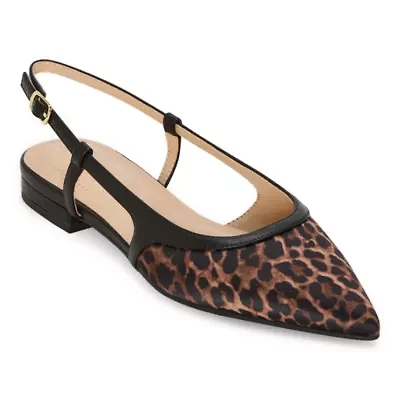 Liz Claiborne Samson Womens Pointed Toe Ballet Flats