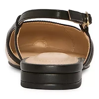 Liz Claiborne Samson Womens Pointed Closed Toe Ballet Flats