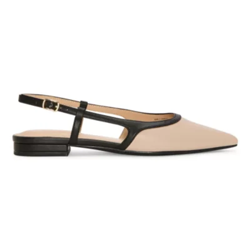 Liz Claiborne Samson Womens Pointed Closed Toe Ballet Flats