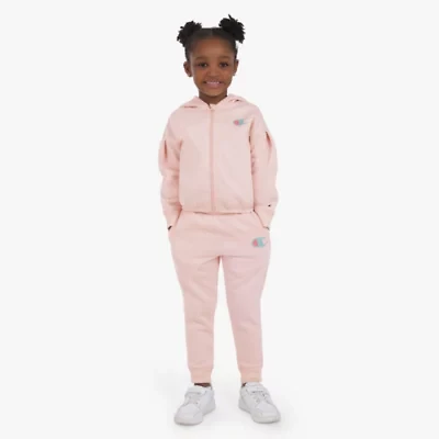 Champion Fleece Little Girls 2-pc. Pant Set