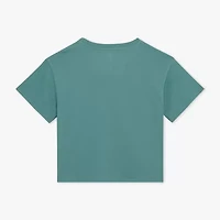 Champion Big Kid Girls Crew Neck Short Sleeve Loose Fit Graphic T-Shirt