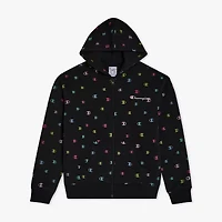 Champion Big Kid Girls Long Sleeve Fleece Zipper Active Hoodie