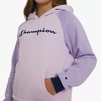 Champion Big Kid Girls Long Sleeve Fleece Active Hoodie
