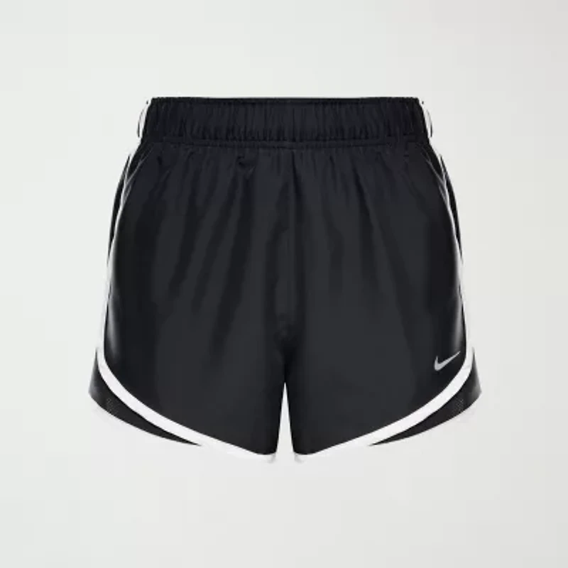 Nike Tempo Juniors Womens Mid Rise Moisture Wicking Running Short