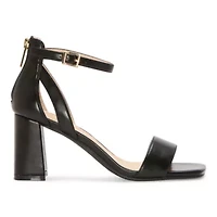 Liz Claiborne Harnie Womens Round Open Toe Block Heel Pumps