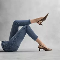 Liz Claiborne Keith Womens Pointed Closed Toe Kitten Heel Pumps