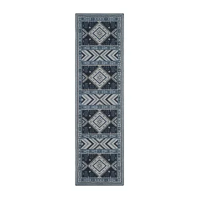 Safavieh Classic Vintage Collection Border Geometric Runner Rug