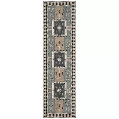 Safavieh Classic Vintage Collection Waylon Geometric Runner Rug