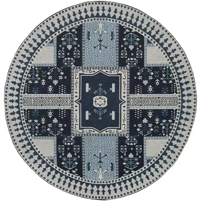 Safavieh Classic Vintage Collection Waylon Geometric Round Area Rug