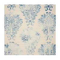 Safavieh Dip Dye Collection Collin Floral Square Area Rug