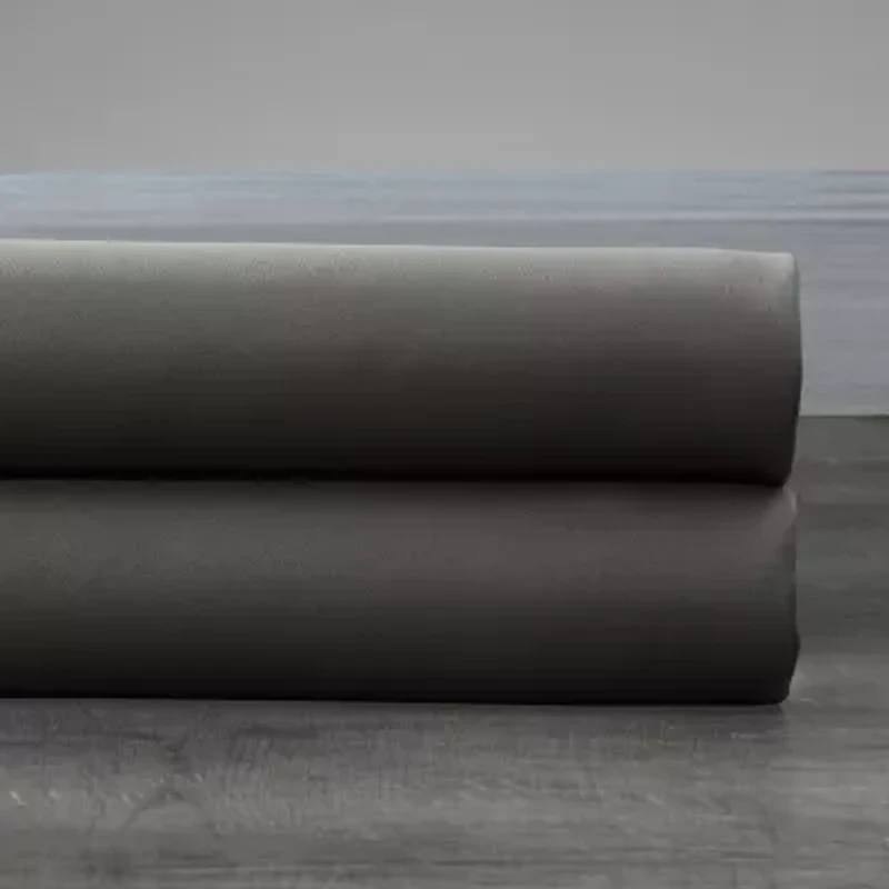 Exclusive Fabrics & Furnishing Solid Extra Wide Rod Pocket Back Tab Light-Filtering Single Curtain Panel