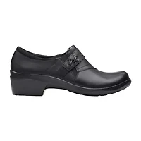 Clarks Angie Pearl Womens Closed Toe Slip-On Shoe