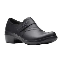 Clarks Angie Pearl Womens Closed Toe Slip-On Shoe