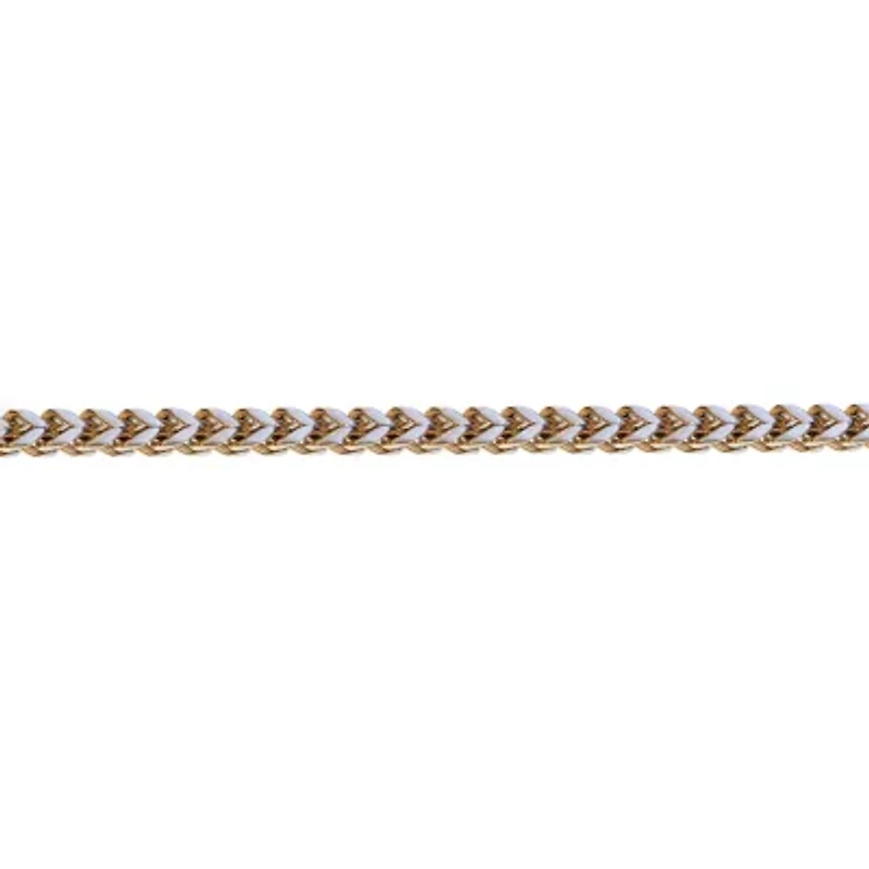 Mens Stainless Steel 24 Inch Wheat Chain Necklace
