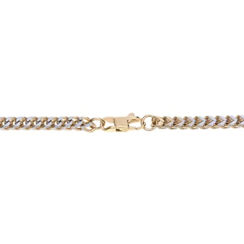 Mens Stainless Steel 24 Inch Wheat Chain Necklace