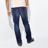 Arizona 360 Advance Flex Denim Mens Straight Leg Bootcut Jean