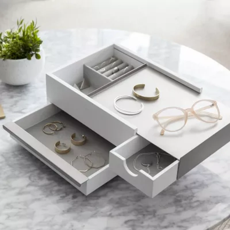 Umbra Stow-It 2-Drawer 2-Compartment Drawer Storage