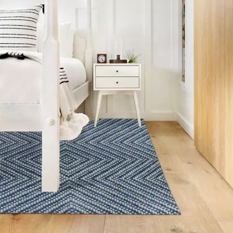 Fieldcrest Stanton Geometric Indoor Rectangular Area Rug