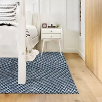 Fieldcrest Stanton Geometric Indoor Rectangular Area Rug
