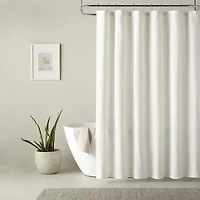 Home Expressions Dobby Stripe Shower Curtain