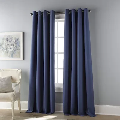 Stratford Park Azalia Grommet Top Blackout Single Curtain Panel