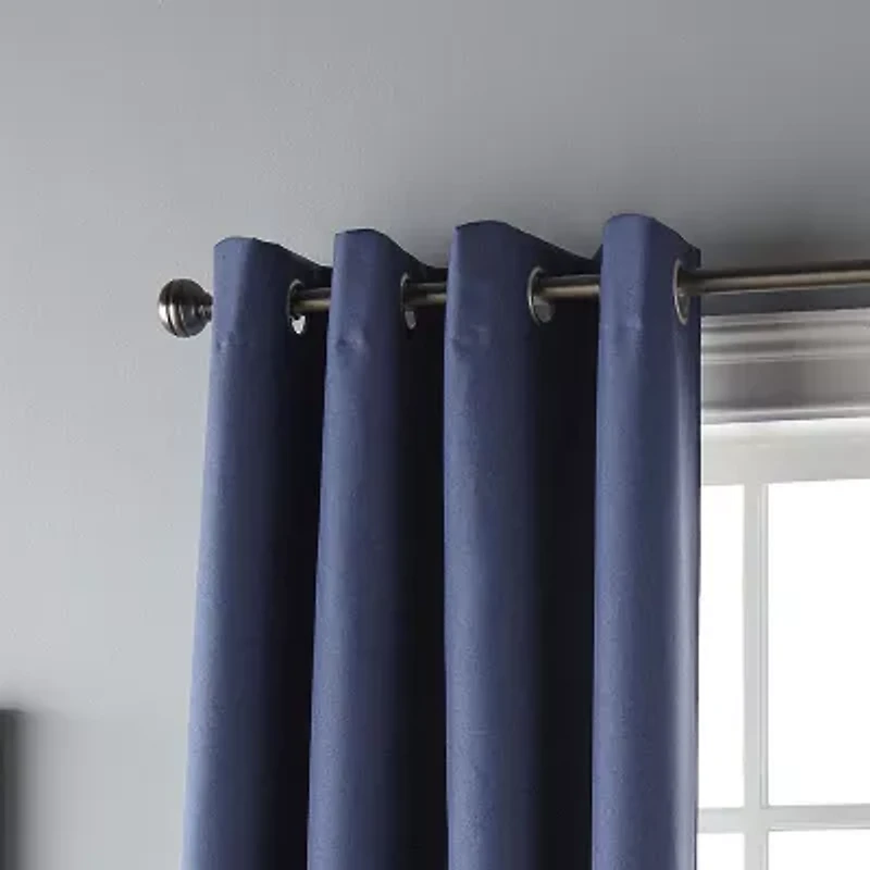 Stratford Park Azalia Grommet Top Blackout Single Curtain Panel