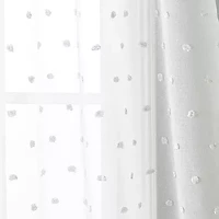 Stratford Park Celyn Grommet Top Sheer Set of 2 Curtain Panel