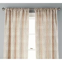 Stratford Park Corrina Rod Pocket Light-Filtering Single Curtain Panel