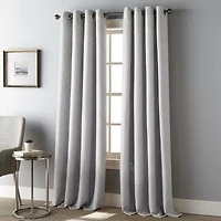 Stratford Park Emer Grommet Top Light-Filtering Single Curtain Panel