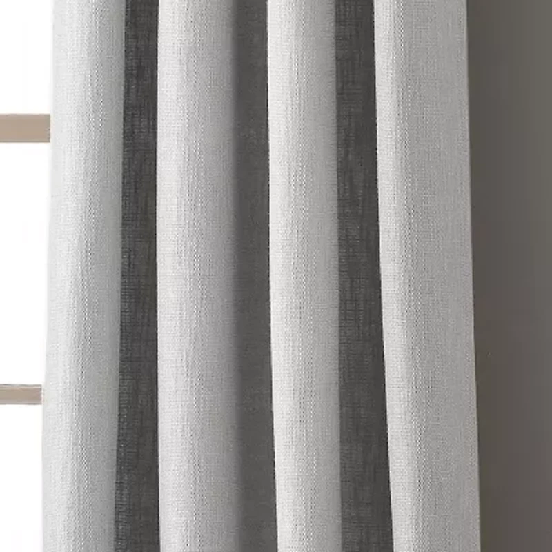 Stratford Park Emer Grommet Top Light-Filtering Single Curtain Panel