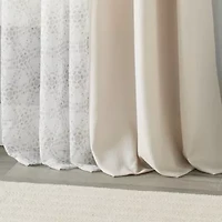 Stratford Park Cecily Grommet Top Sheer Set of 4 Curtain Panel