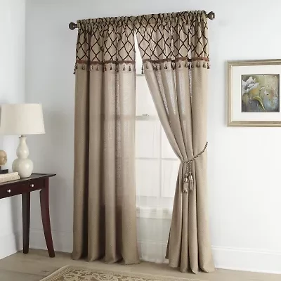 Stratford Park Danya Rod Pocket Light-Filtering Set of 4 Curtain Panel