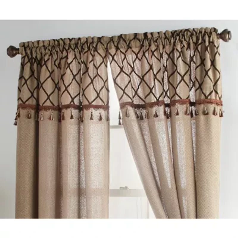Stratford Park Danya Rod Pocket Light-Filtering Set of 4 Curtain Panel